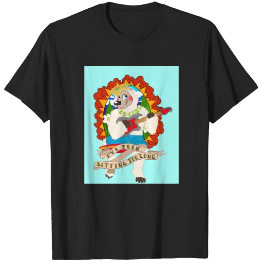 Discover Beach Bear- Sitting Too Long T-Shirts