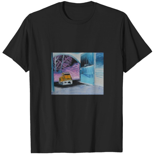 Discover Painting Citroenx 2Cv Negative Colors T-Shirts