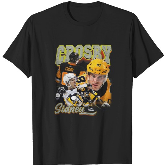Discover Vintage 90s Graphic Style Sidney Crosby T-Shirt, Sidney Crosby Shirt