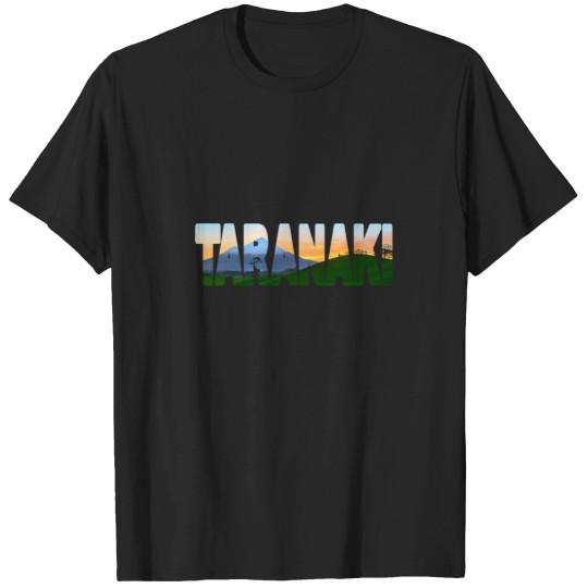 Discover TARANAKI Sunset with Mt Taranaki T-Shirts