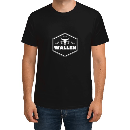 Discover Wallen Western HD Logo T-Shirts
