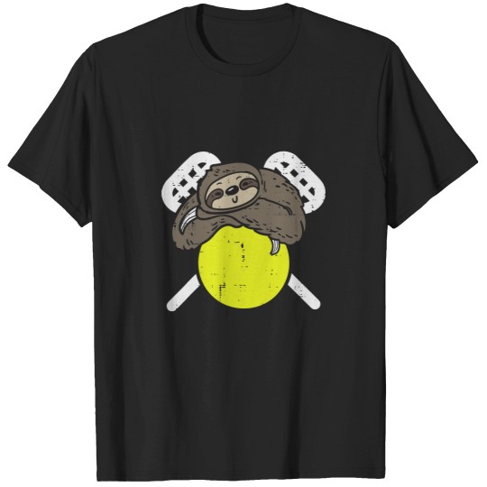 Discover Sloth Gift Lacrosse Cute Lazy Lax Player Men Women Boys Kids T-Shirts
