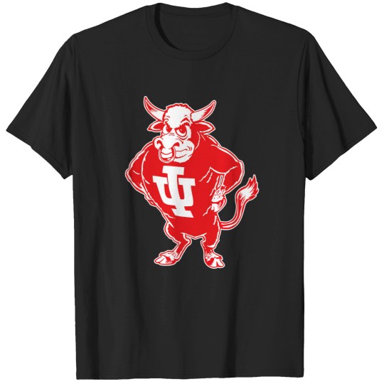 Discover Indiana U Vintage Bison Mascot T-Shirts
