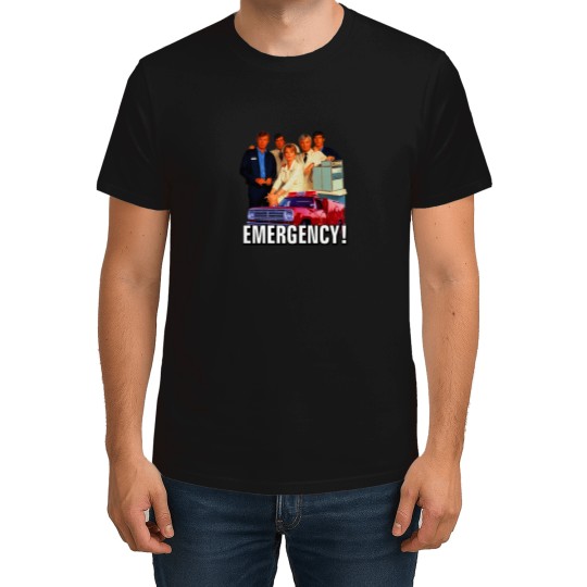 Discover Retro Vintage 70S Emergency Cast Tribute T-Shirt T-Shirts