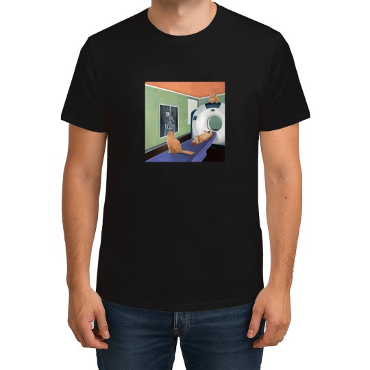 Discover Cat Scan. Cat Swallowed A Big Fish. T-Shirt T-Shirts
