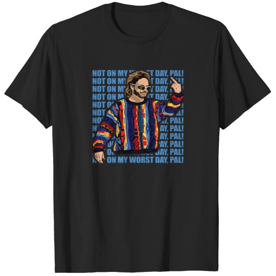 Discover Ed Bassmaster Merch Edbassmaster Not On My Worst Day Pal T-Shirt T-Shirts