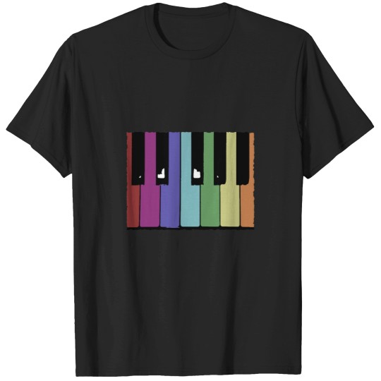 Discover Piano Keys -1 T-Shirts