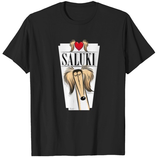 Discover Love Saluki Fitted Scoop T-Shirts
