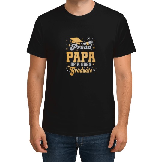Discover proud papa of a class 2025 graduate senior T-Shirts