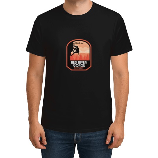 Discover Red River Gorge Kentucky Rock Climbing T-Shirts