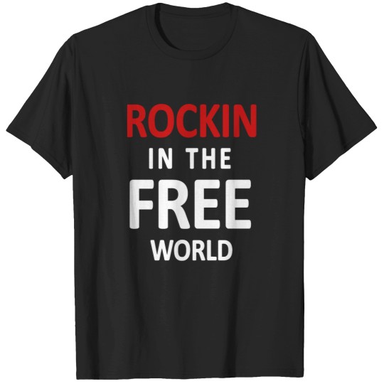Discover Neil Young Rockin In The Free WORLD T-Shirts