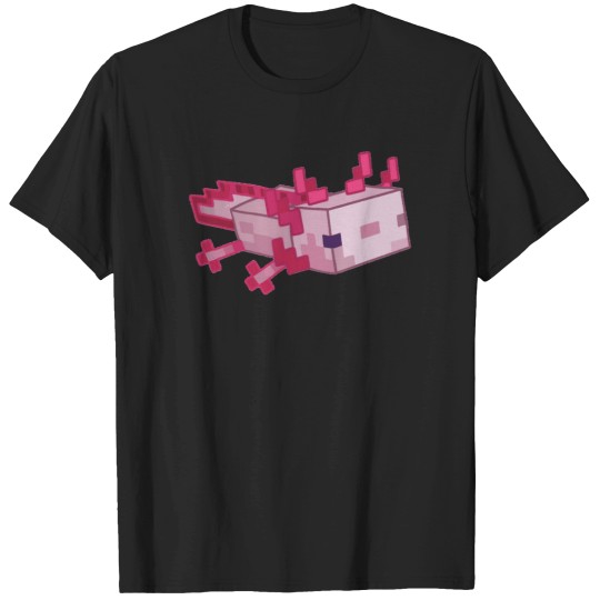 Discover Axolotl Minecraft T-Shirts