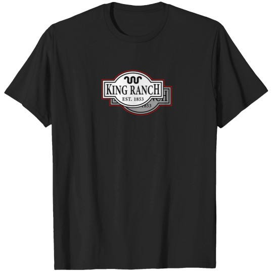 Discover King Ranch - Republic of Texas - Texas 3D 3 Dimensional - Grey Wolf T-Shirts