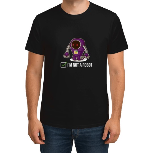 Discover Im Not A Robot Funny Robot Gift T-Shirts
