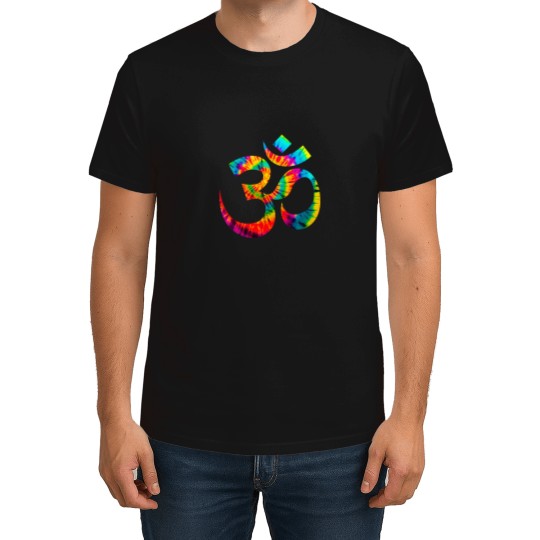 Discover Namaste Yoga Om Yoga Aum Ohm Hindu Spiritual Meditation Tie Dye Meditation T-Shirts