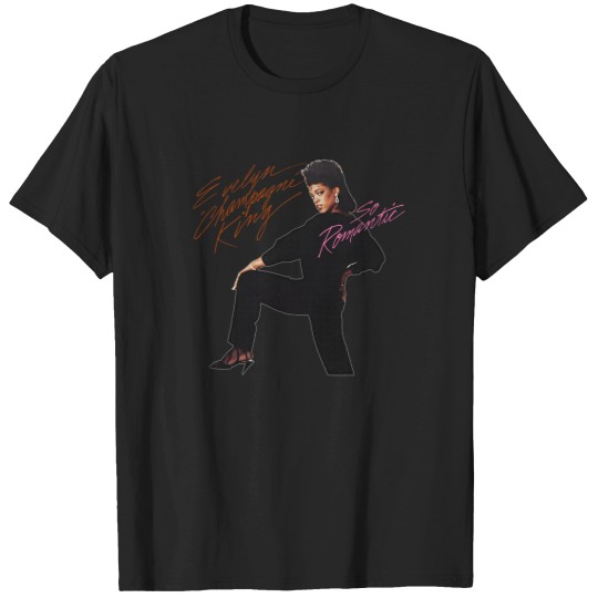 Discover Evelyn 'Champagne' King - So Romantic T-shirt, Evelyn "Champagne" King Shirt