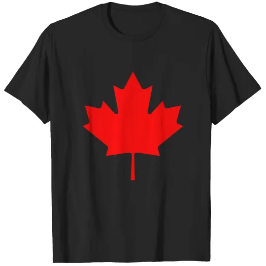 Discover Red Canada Maple Leaf Souvenir Baseball Caps T Shirts