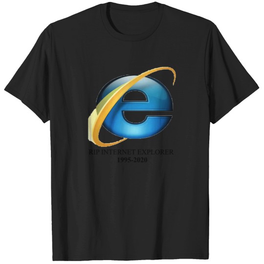 Discover 9568 Rip Internet Explorer T-Shirt T-Shirts