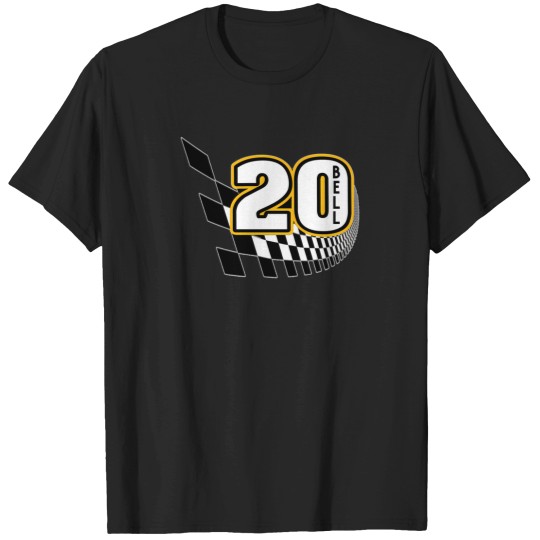 Discover Christopher Bell In Checkers T-Shirts
