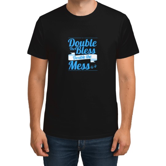 Discover Double the bless double the mess (1) T-Shirts