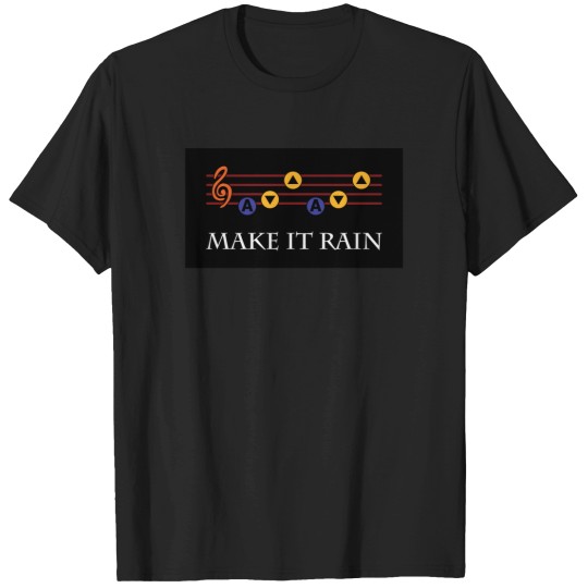 Discover Make It Rain (Rupees) T-Shirts