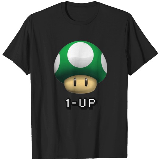 Discover 1 Up Shroom T-Shirt T-Shirts