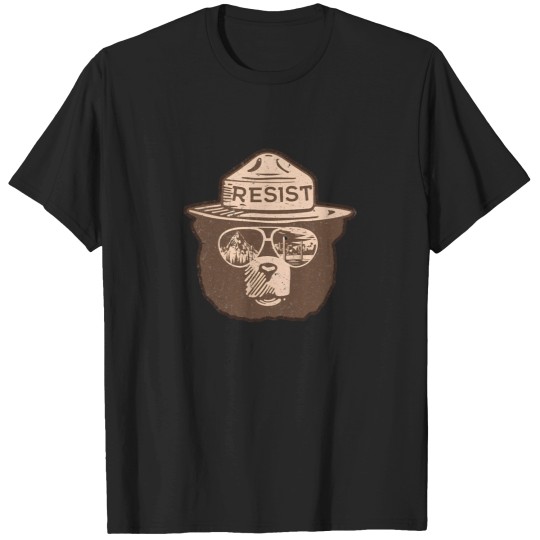 Discover Alt National Park Service Resist - bear mountains T-Shirts