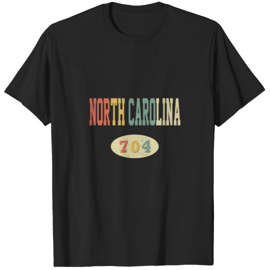 Discover Norths Carolinas 704 areas codes T-Shirts