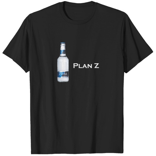 Discover Zima Drinking Party Vintage Beer Print T-Shirts