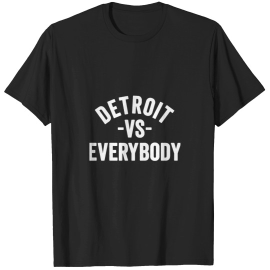 Discover Vintage retro Detroit vs Everybody    T-Shirt T-Shirts
