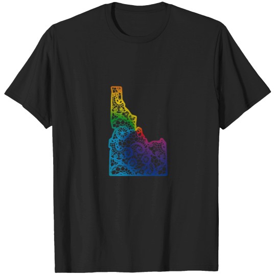 Discover Idaho Lace T-Shirts