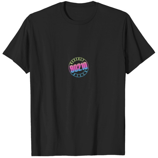 Discover Beverly Hills 90210 Colorful Logo Long Sleeve T-Shirts