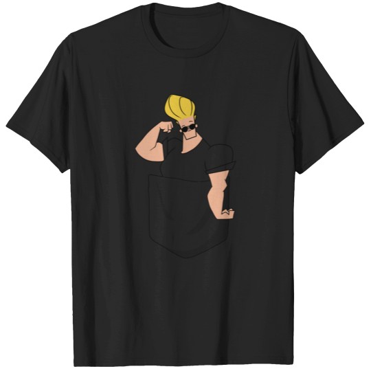 Discover Johnny Bravo In Pocket T-Shirts