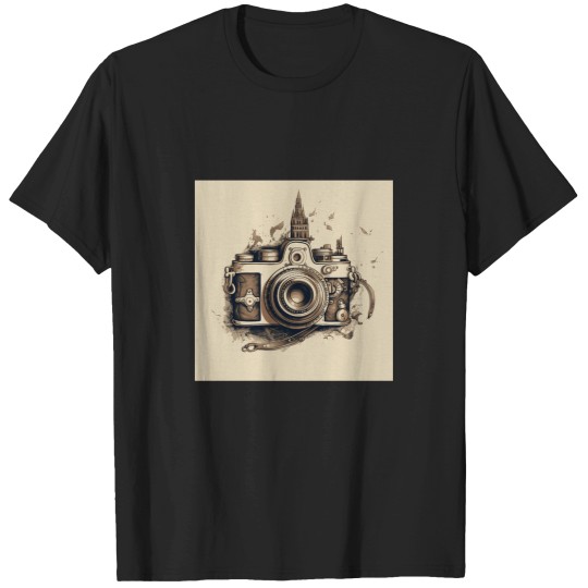 Discover Vintage Camera  1 T-Shirt T-Shirts