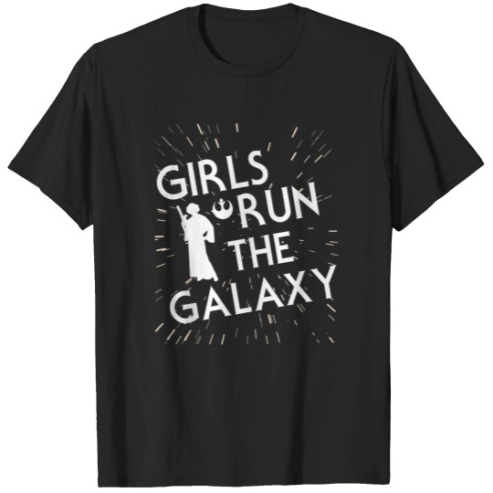 Discover girls run galaxy T-Shirts