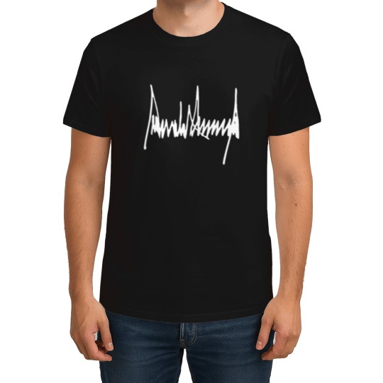 Discover Autograph Trump Signature Usa 47th President Pro trump T-Shirts