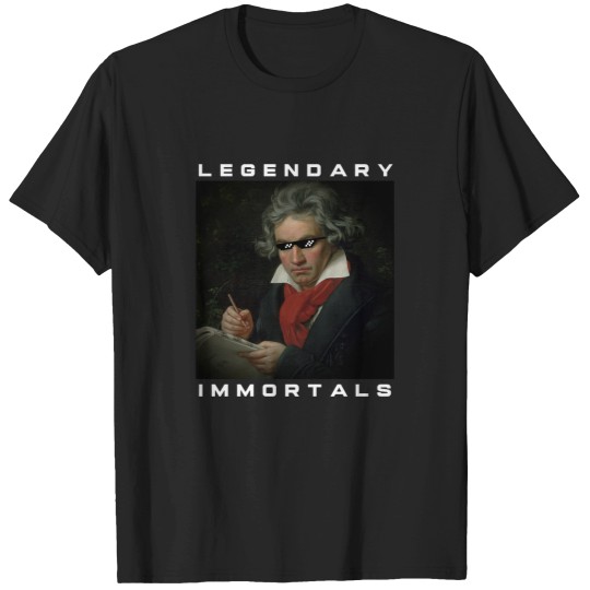 Discover Legendary Immortals - Ludwig vanss Beethoven - composer of classical music T-Shirts