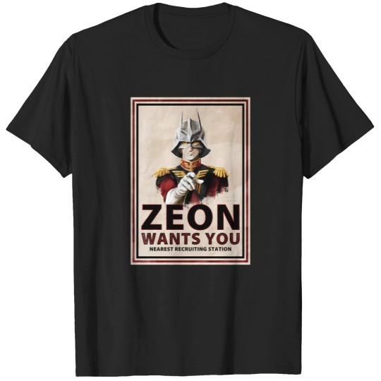 Discover zeon want you char T-Shirts