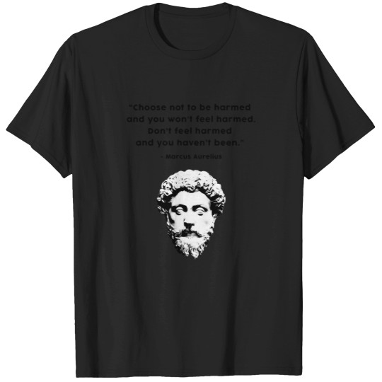 Discover Marcus Aurelius Stoic wisdom T-Shirts