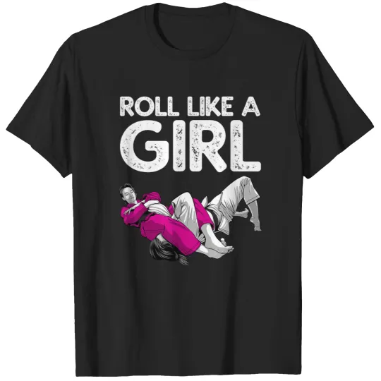 Discover Funny Jiu Jitsu Art For Women Girls Kids Brazilian Jiu Jitsu T-Shirts