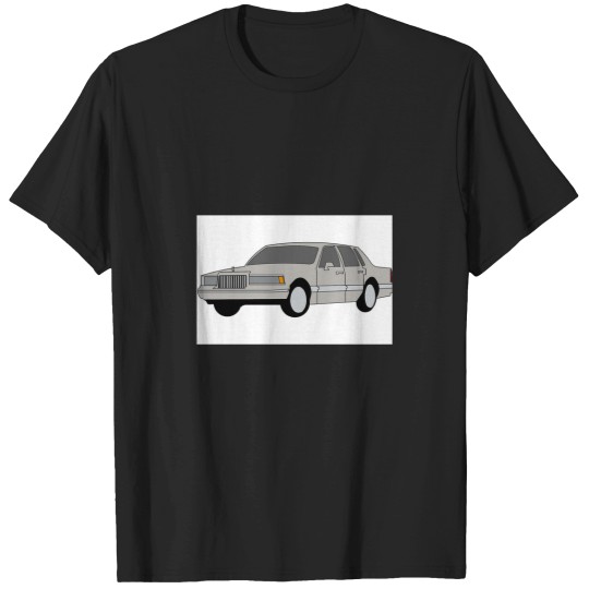 Discover 1993-Lincoln-Towncar T-Shirt T-Shirts