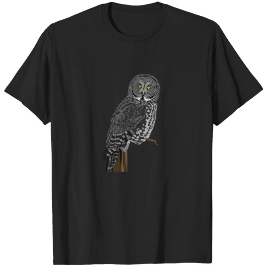 Discover Great Gray Owl T-Shirts