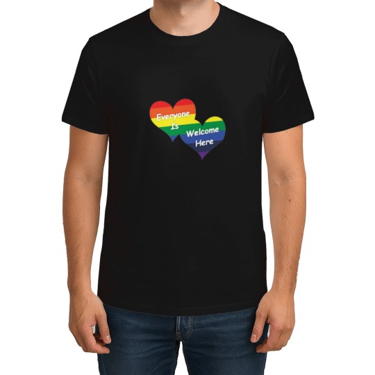 Discover Everyone is welcome here All Are Welcome Here 13 T-Shirts