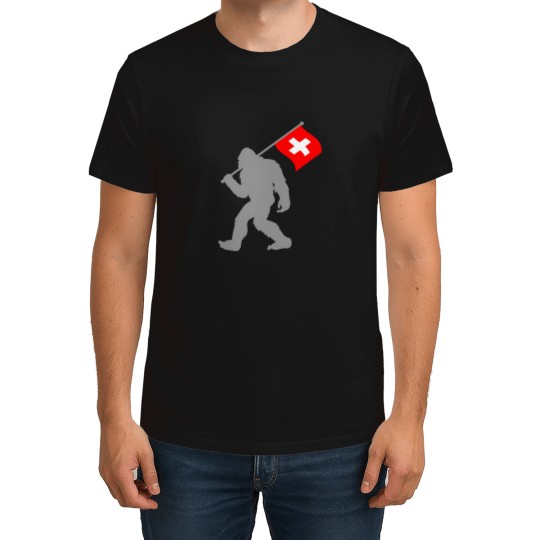 Discover Suisse Or Swiss Flag On Switzerland Flag T-Shirts