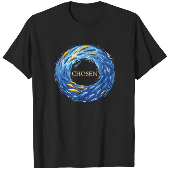 Discover chosen x fish swim against the current x bible T-Shirts