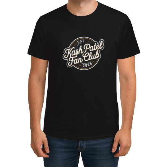 Discover Kash Patel Fan Club Est. 2025 Vintages Logo Trump Nominee_2 T-Shirts