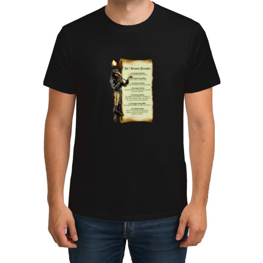 Discover Thoth And The 7 Hermetic Principles - Egyptian And Greek Philosophy From The Kybalion T-Shirt T-Shirts