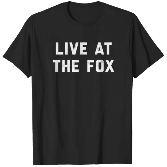Discover Distressed Live At The Fox Rock T-Shirts