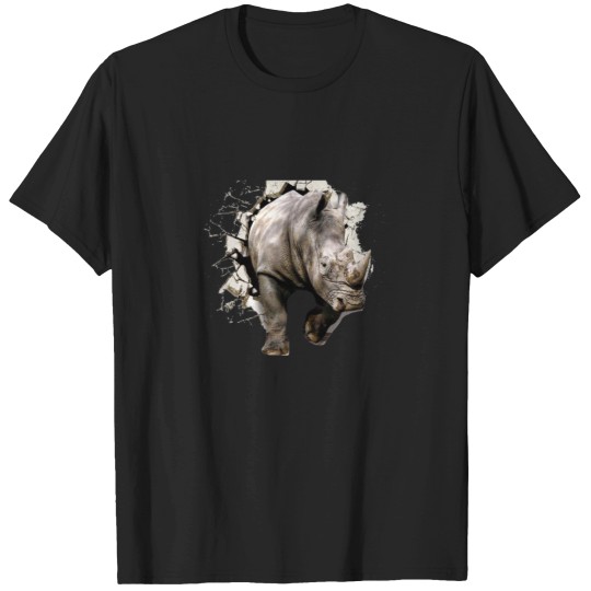 Discover 3D Rhino - African Safari Animal Rhinoceros T-Shirts