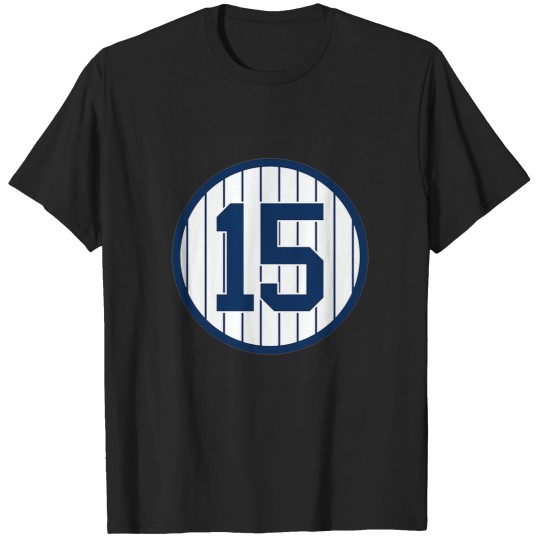 Discover Thurman Munson 15 Jersey Number T-Shirts